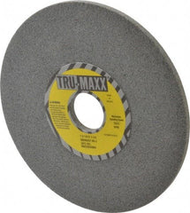 Tru-Maxx - 7" Diam x 1-1/4" Hole x 1/4" Thick, J Hardness, 60 Grit Surface Grinding Wheel - Aluminum Oxide, Type 1, Medium Grade, 3,600 Max RPM, Vitrified Bond, No Recess - Benchmark Tooling