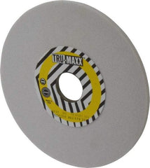 Tru-Maxx - 7" Diam x 1-1/4" Hole x 1/4" Thick, I Hardness, 80 Grit Surface Grinding Wheel - Aluminum Oxide, Type 1, Medium Grade, 3,600 Max RPM, Vitrified Bond, No Recess - Benchmark Tooling
