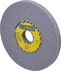 Tru-Maxx - 7" Diam x 1-1/4" Hole x 1/2" Thick, I Hardness, 46 Grit Surface Grinding Wheel - Aluminum Oxide, Type 1, Coarse Grade, 3,600 Max RPM, Vitrified Bond, No Recess - Benchmark Tooling