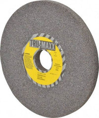 Tru-Maxx - 7" Diam x 1-1/4" Hole x 1/2" Thick, J Hardness, 46 Grit Surface Grinding Wheel - Aluminum Oxide, Type 1, Coarse Grade, 3,600 Max RPM, Vitrified Bond, No Recess - Benchmark Tooling