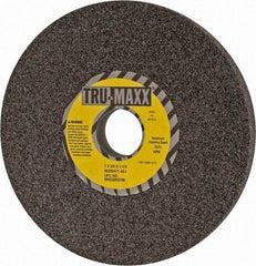 Tru-Maxx - 7" Diam x 1-1/4" Hole x 3/4" Thick, I Hardness, 46 Grit Surface Grinding Wheel - Aluminum Oxide, Type 1, Coarse Grade, 3,600 Max RPM, Vitrified Bond, No Recess - Benchmark Tooling