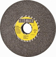 Tru-Maxx - 7" Diam x 1-1/4" Hole x 3/4" Thick, K Hardness, 46 Grit Surface Grinding Wheel - Aluminum Oxide, Type 1, Coarse Grade, 3,600 Max RPM, Vitrified Bond, No Recess - Benchmark Tooling
