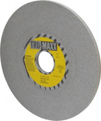 Tru-Maxx - 7" Diam x 1-1/4" Hole x 1/4" Thick, I Hardness, 100 Grit Surface Grinding Wheel - Aluminum Oxide, Type 1, Fine Grade, 3,600 Max RPM, Vitrified Bond, No Recess - Benchmark Tooling