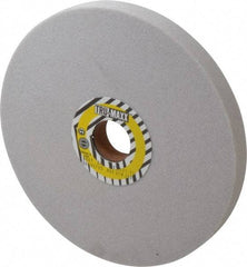 Tru-Maxx - 8" Diam x 1-1/4" Hole x 3/4" Thick, J Hardness, 60 Grit Surface Grinding Wheel - Aluminum Oxide, Type 1, Medium Grade, 3,600 Max RPM, Vitrified Bond, No Recess - Benchmark Tooling