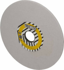 Tru-Maxx - 8" Diam x 1-1/4" Hole x 1/4" Thick, I Hardness, 80 Grit Surface Grinding Wheel - Aluminum Oxide, Type 1, Medium Grade, 3,600 Max RPM, Vitrified Bond, No Recess - Benchmark Tooling