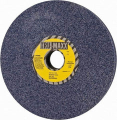 Tru-Maxx - 8" Diam x 1-1/4" Hole x 1" Thick, H Hardness, 46 Grit Surface Grinding Wheel - Aluminum Oxide, Type 1, Coarse Grade, 3,105 Max RPM, Vitrified Bond, No Recess - Benchmark Tooling