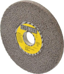 Tru-Maxx - 7" Diam x 1-1/4" Hole x 1/2" Thick, H Hardness, 46 Grit Surface Grinding Wheel - Aluminum Oxide, Type 1, Coarse Grade, 3,600 Max RPM, Vitrified Bond, No Recess - Benchmark Tooling