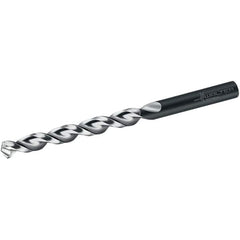 Walter-Titex - 5.7mm 130° High Speed Steel Jobber Drill - Oxide Finish, Right Hand Cut, Parabolic Flute, Straight Shank, 93mm OAL, UFL Point - Benchmark Tooling