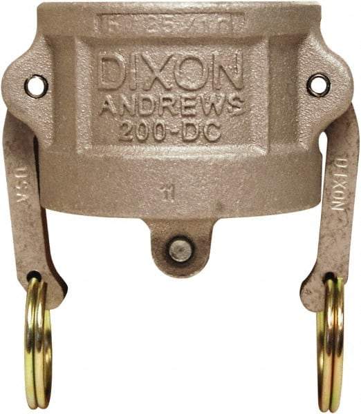 Dixon Valve & Coupling - 5" Aluminum Cam & Groove Suction & Discharge Hose Dust Cap For Use with Adapters - Part DC, 75 Max psi - Benchmark Tooling