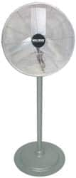 TPI - 30" Blade, 1/4 hp, 9,200 Max CFM, Single Phase Pedestal Stand Explosion Proof Fan - 5/2.6 Amps, 120/240 Volts - Benchmark Tooling