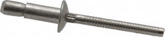 RivetKing - Size 64 Dome Head Stainless Steel Structural with Locking Stem Blind Rivet - Stainless Steel Mandrel, 0.062" to 0.27" Grip, 0.385" Head Diam, 0.194" to 0.204" Hole Diam, 0.415" Length Under Head, 3/16" Body Diam - Benchmark Tooling