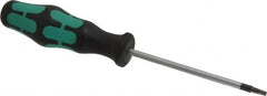 Wera - T10 Torx Driver - 3-5/32" Blade Length, 6-11/32" OAL, Ergonomic Handle - Benchmark Tooling