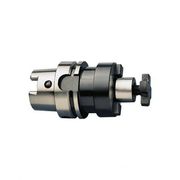 HAIMER - HSK63A Taper Face Mill Holder & Adapter - 32mm Pilot Diam, 100mm Arbor Length - Exact Industrial Supply