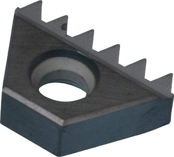 Kennametal - 4mm Pitch, Internal Thread, ISO Standard, STN KC635M Grade Thread Mill Insert - Carbide, TiAlN Coating - Benchmark Tooling