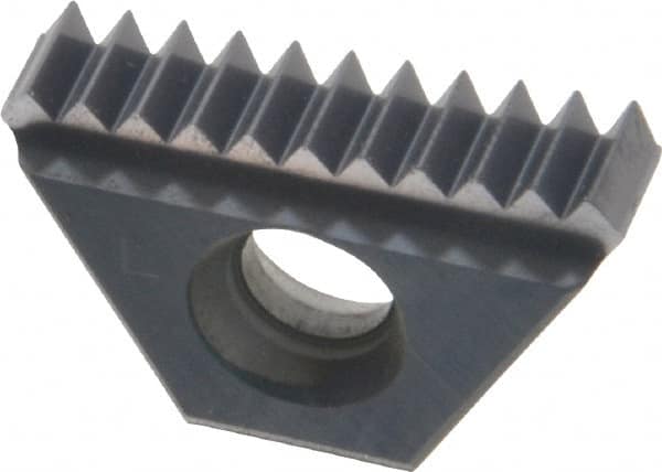 Kennametal - 11.5 TPI, Internal/External Thread, NPTF Standard, STN KC635M Grade Thread Mill Insert - Carbide, TiAlN Coating - Benchmark Tooling