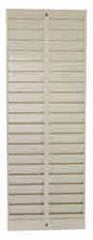 Pyramid - Time Cards & Time Clock Accessories Type: 40 Pocket Badge Rack For Use With: General Offices or Factories - Benchmark Tooling