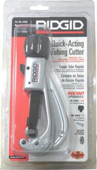 Ridgid - 1/4" to 1-5/8" Pipe Capacity, Tube Cutter - Cuts Metal - Benchmark Tooling