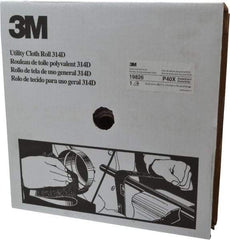 3M - 2" x 50 Yd 40 Grit Aluminum Oxide Cloth Roll - Coarse Grade, X Weighted Backing - Benchmark Tooling