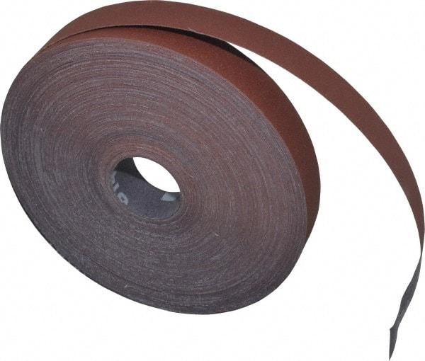 3M - 1" x 50 Yd 240 Grit Aluminum Oxide Cloth Roll - Very Fine Grade, J Weighted Backing - Benchmark Tooling