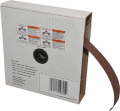 3M - 1-1/2" x 50 Yd 240 Grit Aluminum Oxide Cloth Roll - Very Fine Grade, J Weighted Backing - Benchmark Tooling