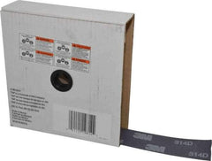 3M - 2" x 50 Yd 400 Grit Aluminum Oxide Cloth Roll - Extra Fine Grade, J Weighted Backing - Benchmark Tooling