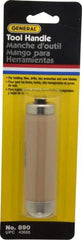 General - 4-1/8" Long x 1-1/16" Diam File & Tool Handle - 1/8" Bore, 1-3/4" Deep, for Use with Files - Benchmark Tooling
