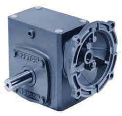 Boston Gear - 1-3/4 Centerline Distance, 15:1, 117 RPM Output,, Speed Reducer - Single Shaft Left, 56C NEMA - Benchmark Tooling