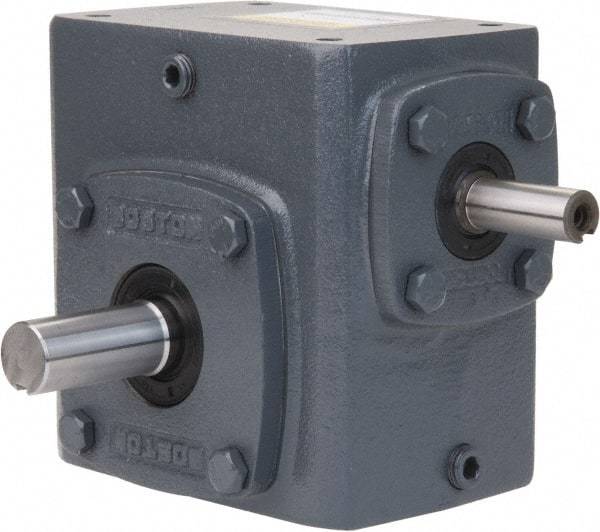 Boston Gear - 2.38 Centerline Distance, 15:1, 117 RPM Output, 2.34 Input Horsepower, 1,159 Lbs. Max Torque, Speed Reducer - Single Shaft Left - Benchmark Tooling