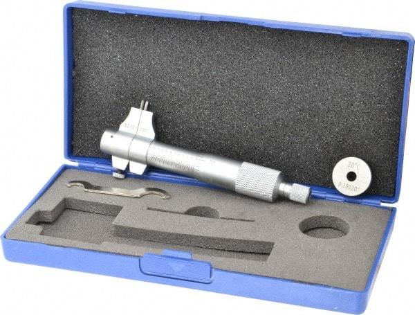 Fowler - 0.2 to 1.2", Mechanical Inside Micrometer - 0.001" Graduation, 0.0002" Accuracy, Ratchet Stop Thimble - Benchmark Tooling