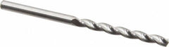 M.A. Ford - #27 150° Solid Carbide Jobber Drill - Bright Finish, Right Hand Cut, Parabolic Flute, Straight Shank, 2-1/2" OAL, Standard Point - Benchmark Tooling