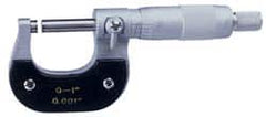 Value Collection - 11 to 12" Range, 0.0001" Graduation, Mechanical Outside Micrometer - Ratchet Stop Thimble - Benchmark Tooling