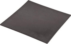 Made in USA - 12" Long, 12" Wide, 1/4" Thick, Neoprene Rubber Foam Sheet - 35 to 45 Durometer, Black, -20 to 220°F, 800 psi Tensile Strength, Stock Length - Benchmark Tooling