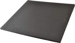 Made in USA - 12" Long, 12" Wide, 3/8" Thick, Neoprene Rubber Foam Sheet - 50 to 60 Durometer, Black, -20 to 220°F, 900 psi Tensile Strength, Stock Length - Benchmark Tooling