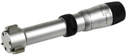 Fowler - 1-3/8 to 2", 3.15" Gage Depth, Mechanical Inside Hole Micrometer - 0.00025" Graduation, 0.00015" Accuracy, Ratchet Stop Thimble - Benchmark Tooling