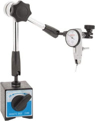 SPI - 0.0005" Graduation, 0.03" Max Meas, 0-15-0 Dial Reading, Indicator & Base Kit - 0.0005 Inch Graduation, Includes Dial Test Indicator Set, Magnetic Base - Benchmark Tooling