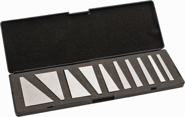 Value Collection - 1 to 30° Angle, 3 Inch Long, Steel, Angle Block Set - Benchmark Tooling