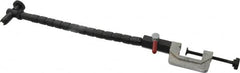 Flexbar - 12 Inch Long, Magnetic Indicator Base Flexible Arm on C-Clamp - Use With Flexbar Universal Holders - Benchmark Tooling