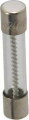 Ferraz Shawmut - 32 VAC, 20 Amp, Time Delay Miniature Glass Fuse - Clip Mount, 1-1/4" OAL, 1/4" Diam - Benchmark Tooling