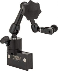 Noga - 70 Lb Magnetic Force, Fine Adjustment Indicator Positioner & Holder with Base - Articulated Arm, Rectangular Base, 32mm Base Height, 60mm Base Length, 16mm Base Width - Benchmark Tooling