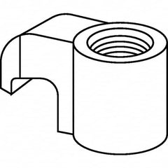 Kennametal - Series Kenloc, CKM Clamp for Indexables - Neutral Cut, Compatible with STCM8 Clamp Screws - Benchmark Tooling