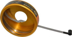 Made in USA - 0.001 Inch Graduation, 3/4 to 7 Inch Measurement, Spring Steel Diameter Tape Measure - 1/2 Inch Wide, 0.007 Inch Thick - Benchmark Tooling