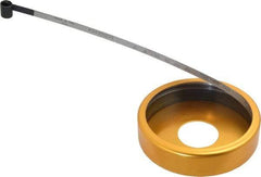 Made in USA - 0.001 Inch Graduation, 36 to 48 Inch Measurement, Spring Steel Diameter Tape Measure - 1/2 Inch Wide, 0.01 Inch Thick - Benchmark Tooling