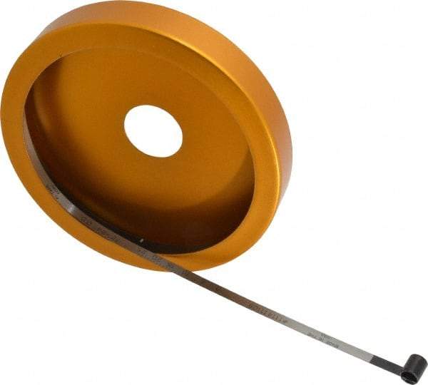 Made in USA - 0.001 Inch Graduation, 72 to 84 Inch Measurement, Spring Steel Diameter Tape Measure - 1/2 Inch Wide, 0.01 Inch Thick - Benchmark Tooling