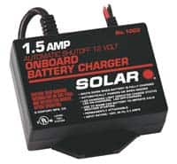 Solar - 12 Volt Specialty Charger - Benchmark Tooling