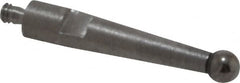 SPI - 0.08" Ball Diam, Carbide, Ball Test Indicator Contact Point - 1/2" Contact Point Length, Use with Brown & Sharpe Test Indicators - Benchmark Tooling