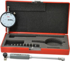 Value Collection - 9 Anvil, 0.4 to 0.7" Dial Bore Gage - 0.001" Graduation, 4" Gage Depth - Benchmark Tooling