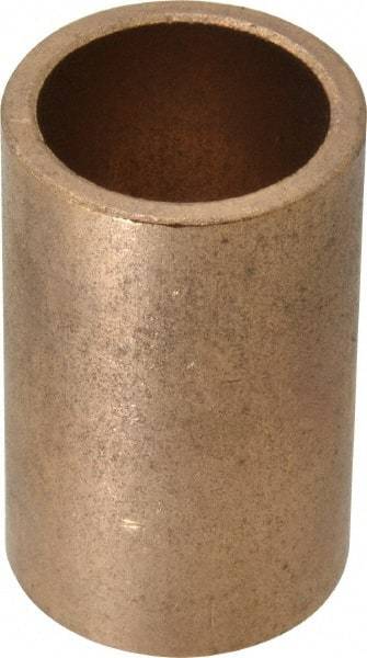 Boston Gear - 1" Inside x 1-1/4" Outside Diam, Oil Impregnated Bronze SAE-841 Sleeve Bearing - 2" OAL - Benchmark Tooling