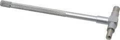 Value Collection - 1-1/4 to 2-1/8 Inch, 5.85 Inch Overall Length, Telescoping Gage - 5 Inch Long Handle, Hardened Tool Steel, Satin Chrome Finish - Benchmark Tooling