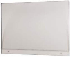 NMC - 14 Inch Wide x 10 Inch High Sign Compatibility, Acrylic Wall Sign Holder - Clear, Holds 3 Signs - Benchmark Tooling