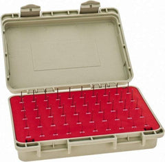 Vermont Gage - 50 Piece, 0.011-0.06 Inch Diameter Plug and Pin Gage Set - Minus 0.0002 Inch Tolerance, Class ZZ - Benchmark Tooling